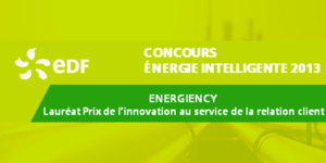 Energiency lauréate du prix de l’innovation au service de la relation client au concours EDF énergie intelligente 2013