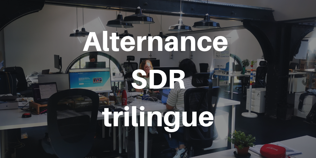 Rejoignez Energiency en alternance en tant que SDR (Sales Development Representative)